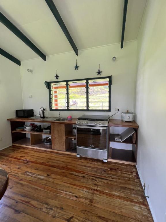 Kuchyň nebo kuchyňský kout v ubytování Tobu House