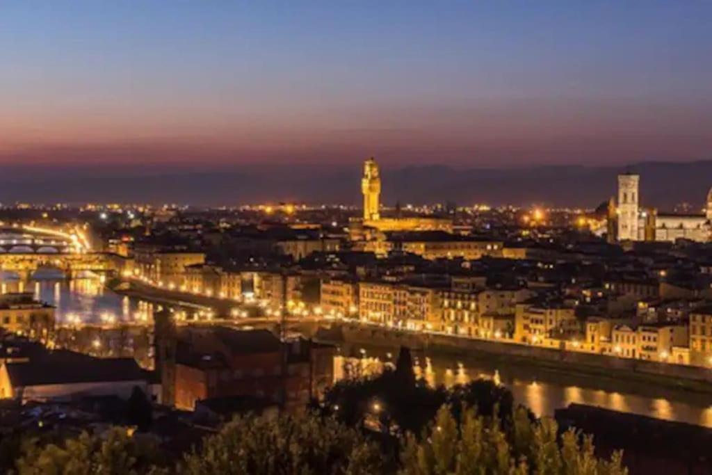 Výhľad na mesto Florencia alebo výhľad na mesto priamo z apartmánu