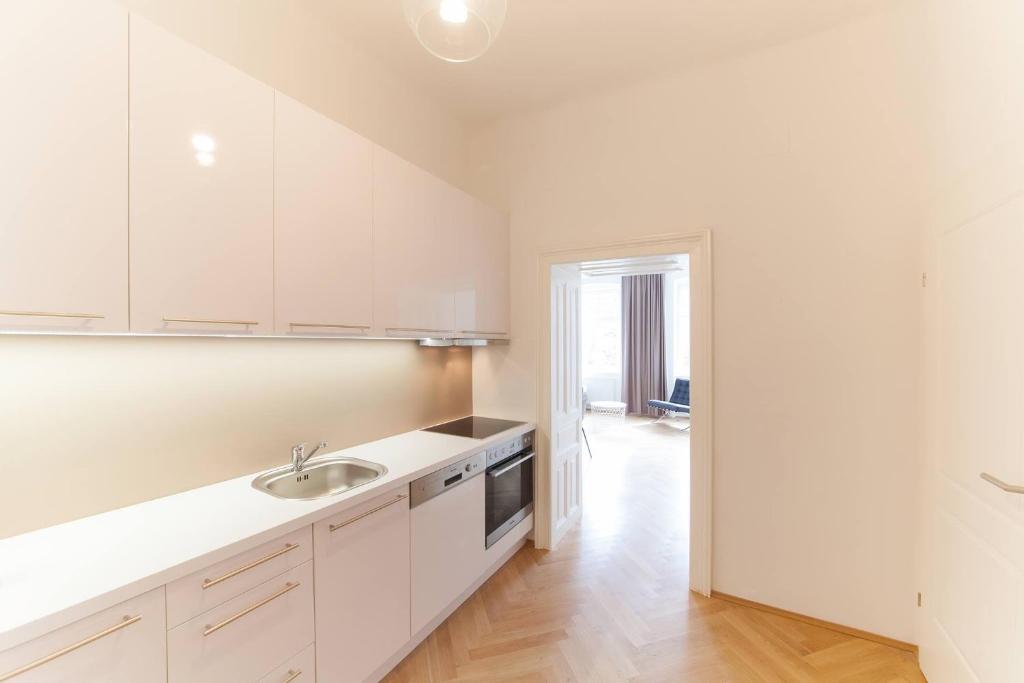 A cozinha ou kitchenette de KS70 Apartments