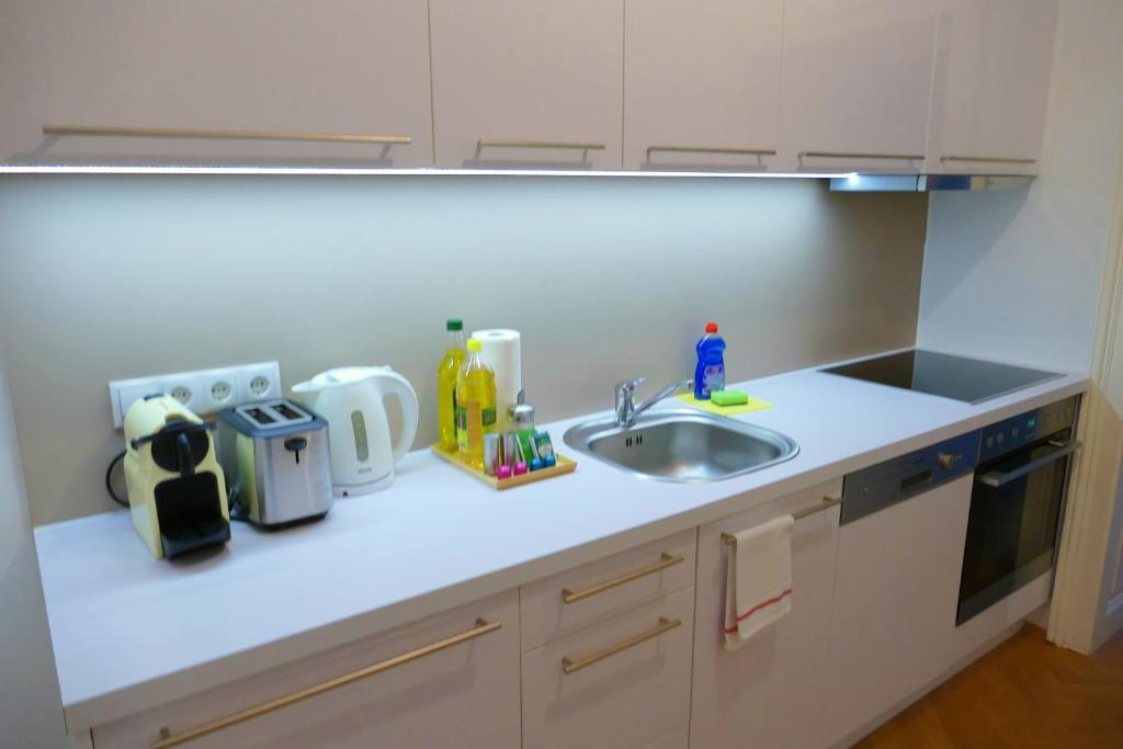 A cozinha ou kitchenette de KS70 Apartments