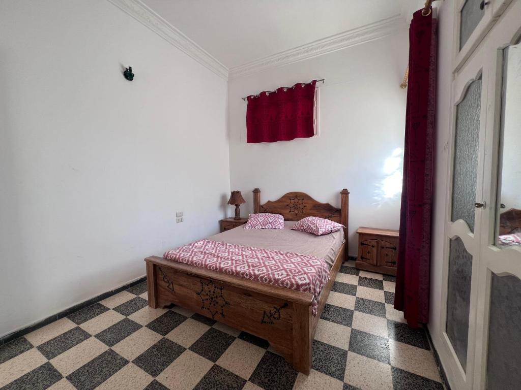 Postel nebo postele na pokoji v ubytování App s+2 RDC