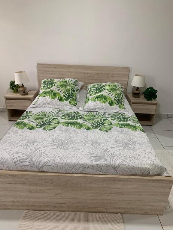 Postel nebo postele na pokoji v ubytování Tigili l'Appart Lagon