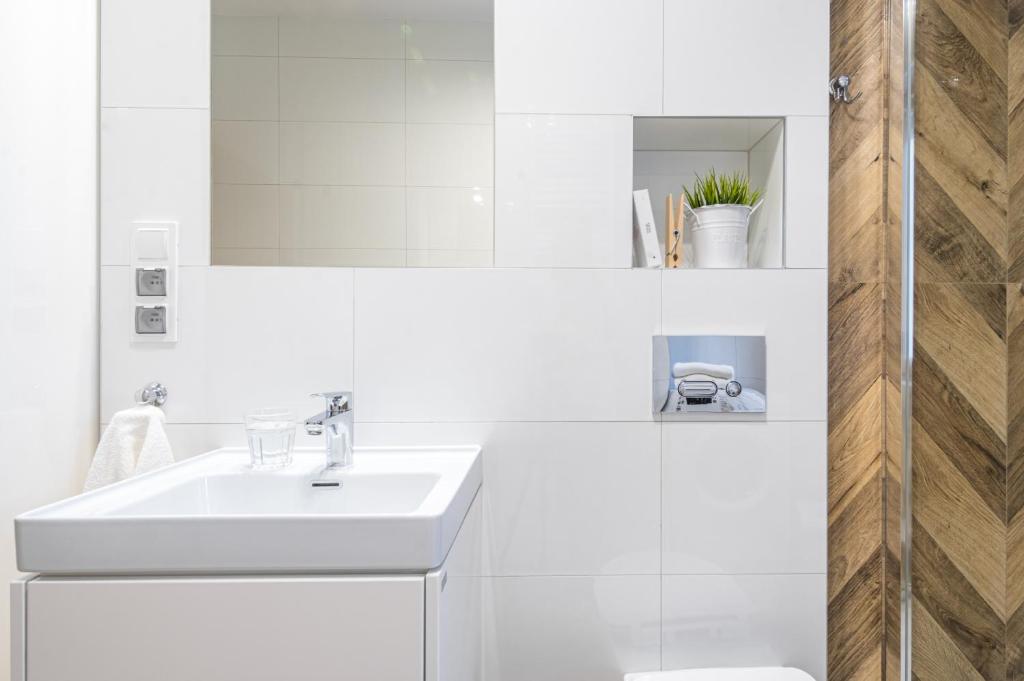 Kúpeľňa v ubytovaní Apartamenty pod Orłem - Rezydencja Modern