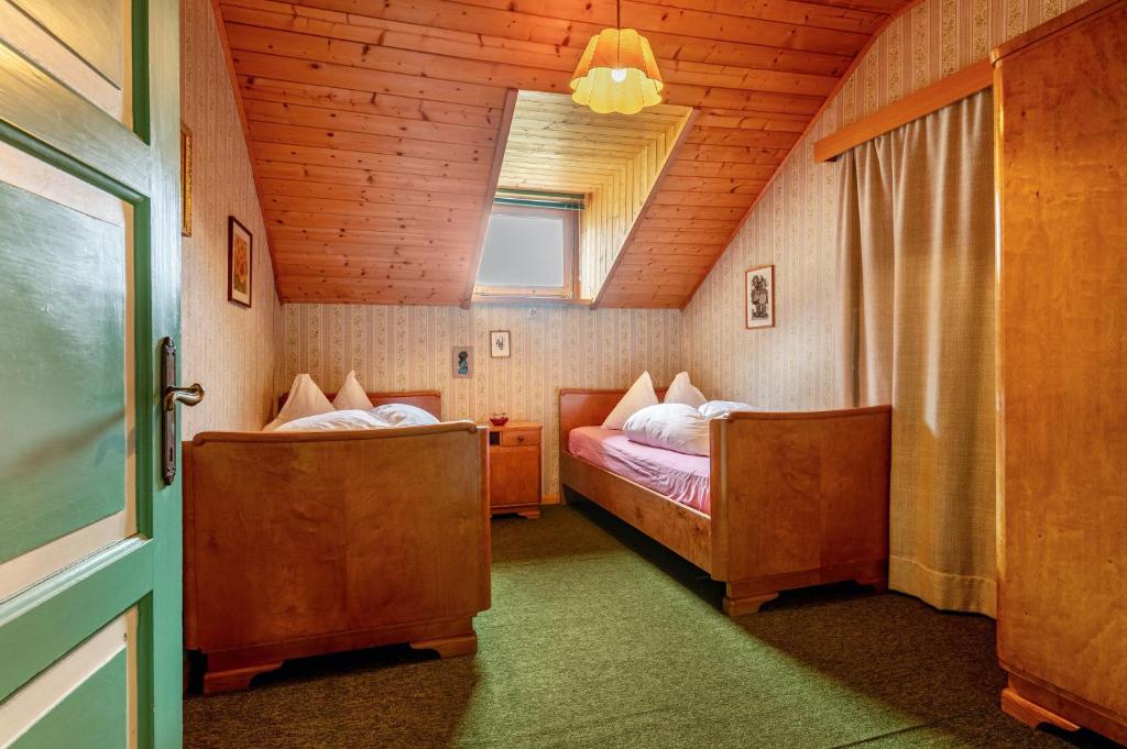 Postel nebo postele na pokoji v ubytování Haus Botter