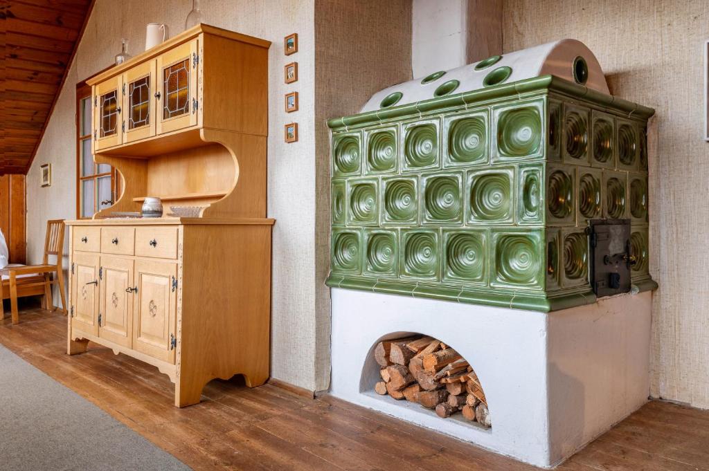 Kuchyň nebo kuchyňský kout v ubytování Haus Botter
