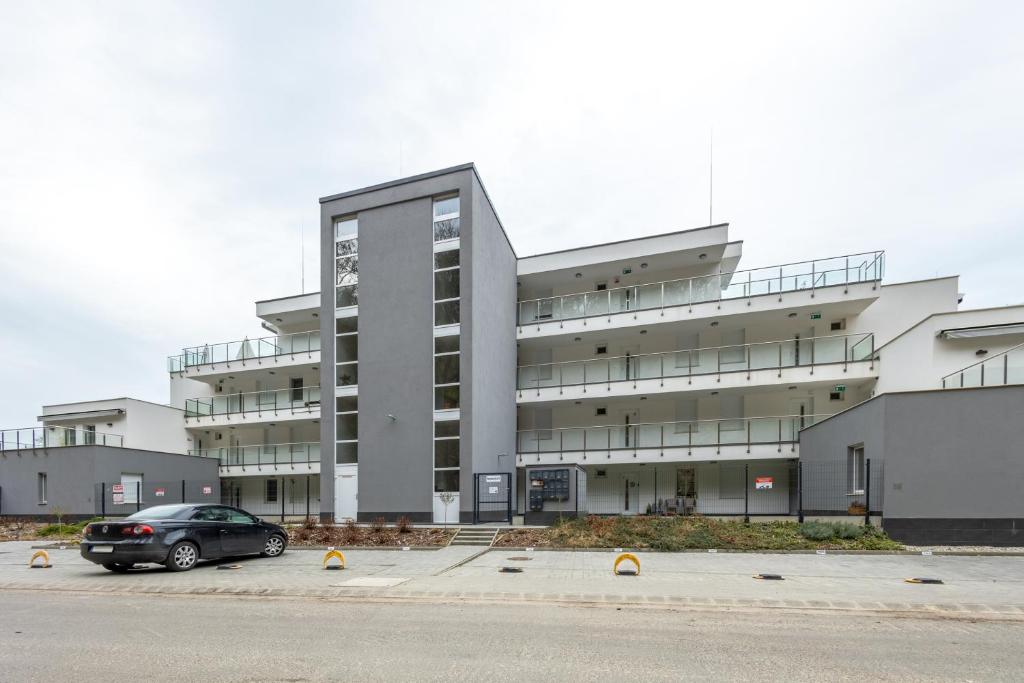 Budova, v ktorej sa apartmán nachádza