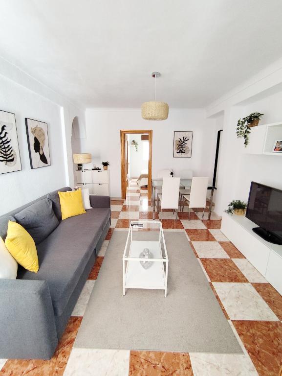 Posedenie v ubytovaní Gran apartamento en el Centro Histórico
