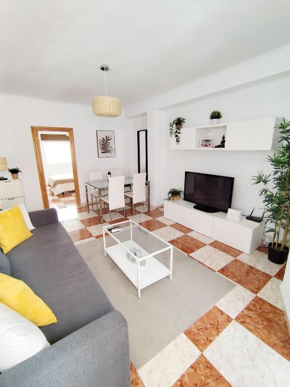 Posedenie v ubytovaní Gran apartamento en el Centro Histórico