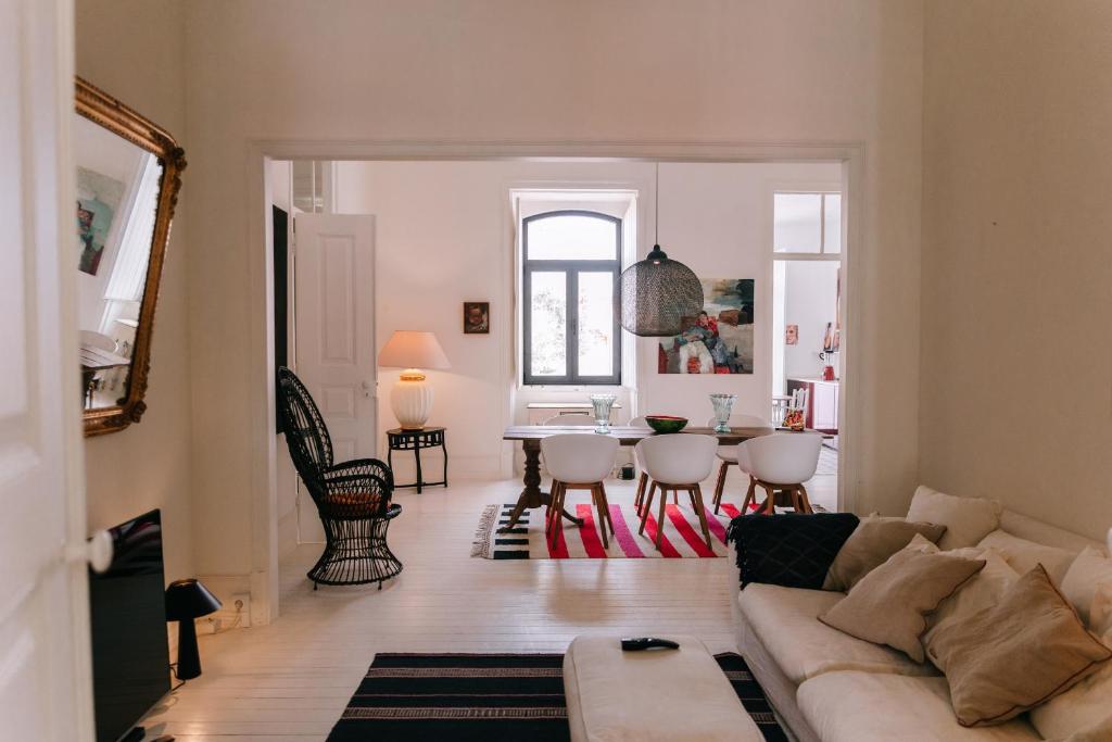 Posezení v ubytování Casa Melchior 1
