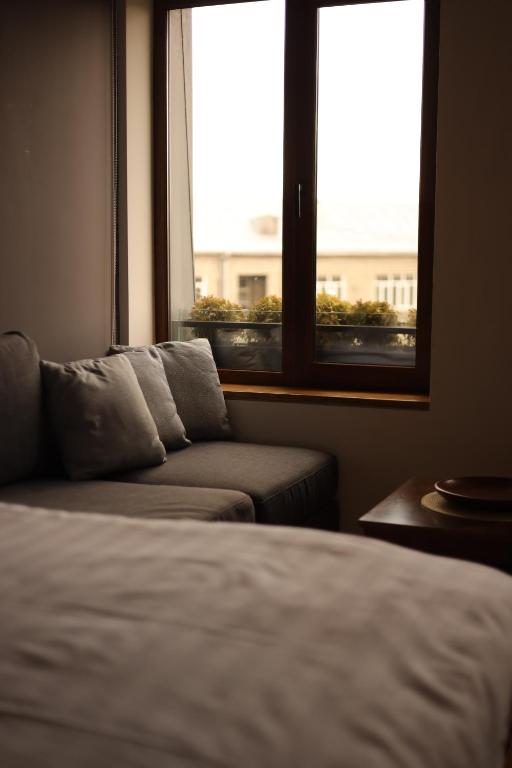 Postel nebo postele na pokoji v ubytování BARBAR APART HOTEL