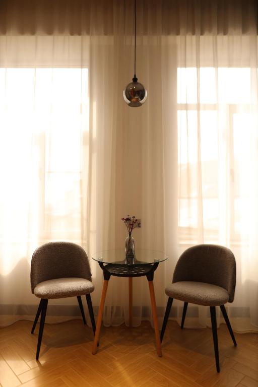 Posezení v ubytování BARBAR APART HOTEL