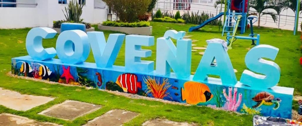 حديقة خارج Hermosos apartamentos en caribe campestre, coveñas