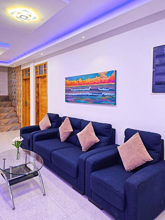 Posezení v ubytování Keveli Guesthouse