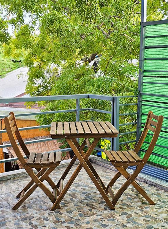Balkón nebo terasa v ubytování Keveli Guesthouse