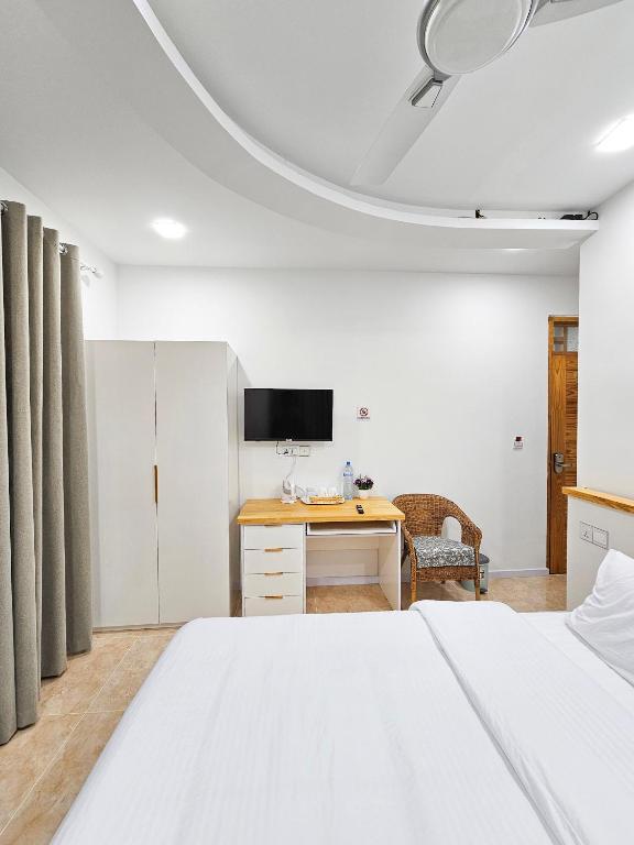 Postel nebo postele na pokoji v ubytování Keveli Guesthouse