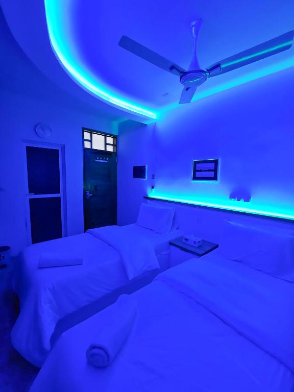 Postel nebo postele na pokoji v ubytování Keveli Guesthouse