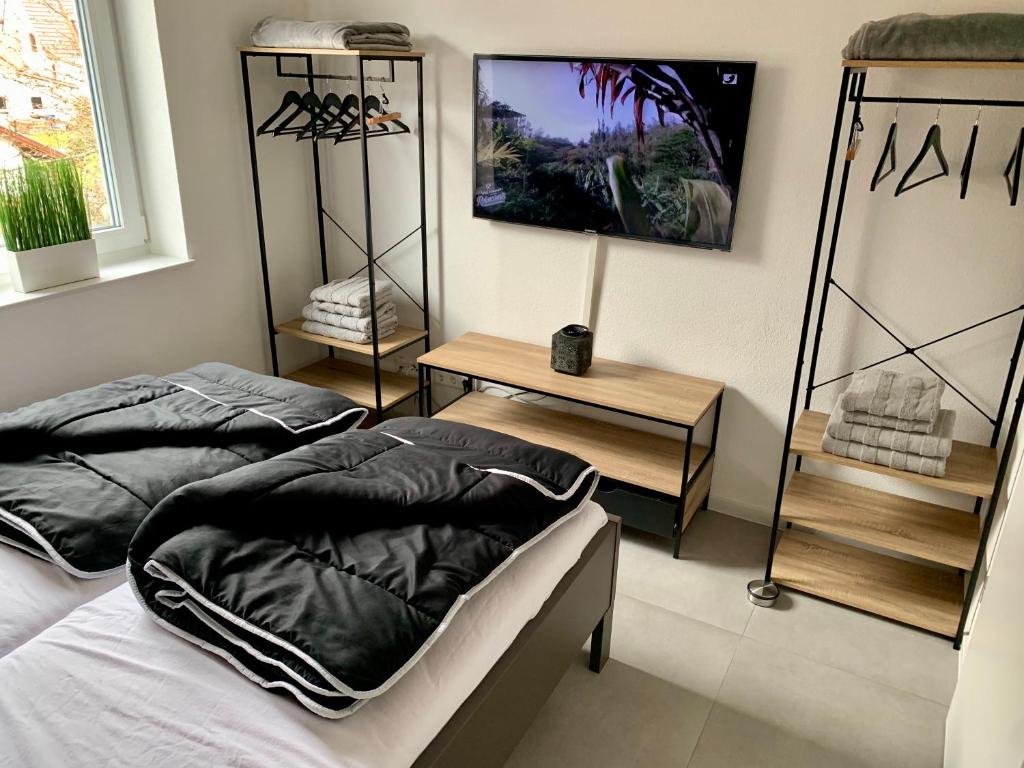 Postel nebo postele na pokoji v ubytování APPARTEMENT3
