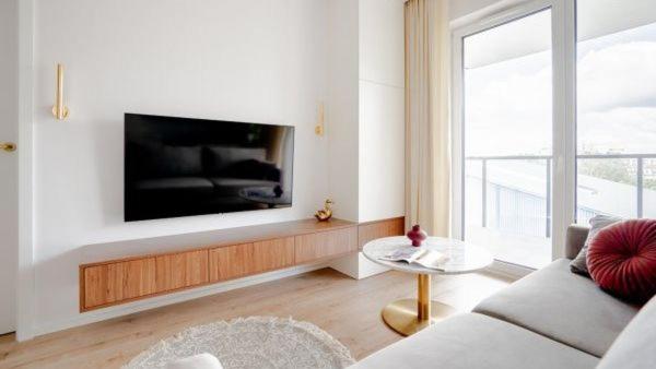 TV a/nebo společenská místnost v ubytování Sol & Mar