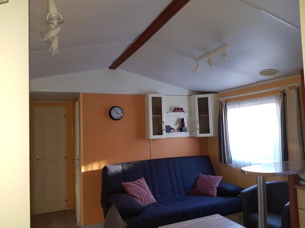 Posezení v ubytování Mobil-home Gère-Bélesten