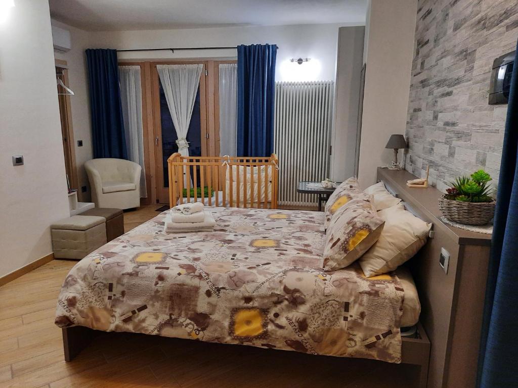 Postel nebo postele na pokoji v ubytování Il Vigneto