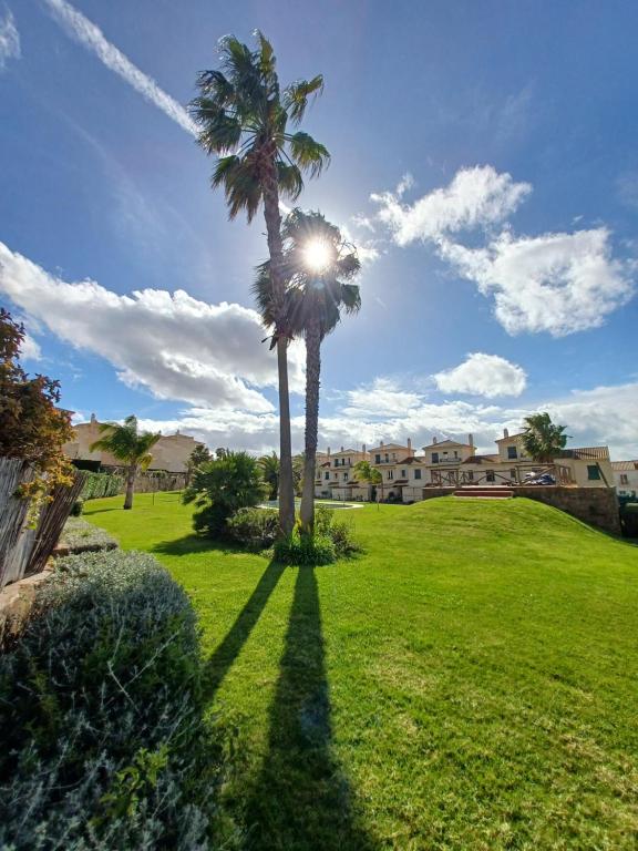 Zahrada ubytování Vistas al Guadiana, Chalet a 10 minutos de la playa
