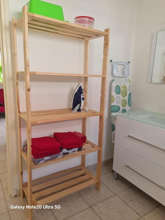 Postel nebo postele na pokoji v ubytování Villa Anse CLEMENCE 2