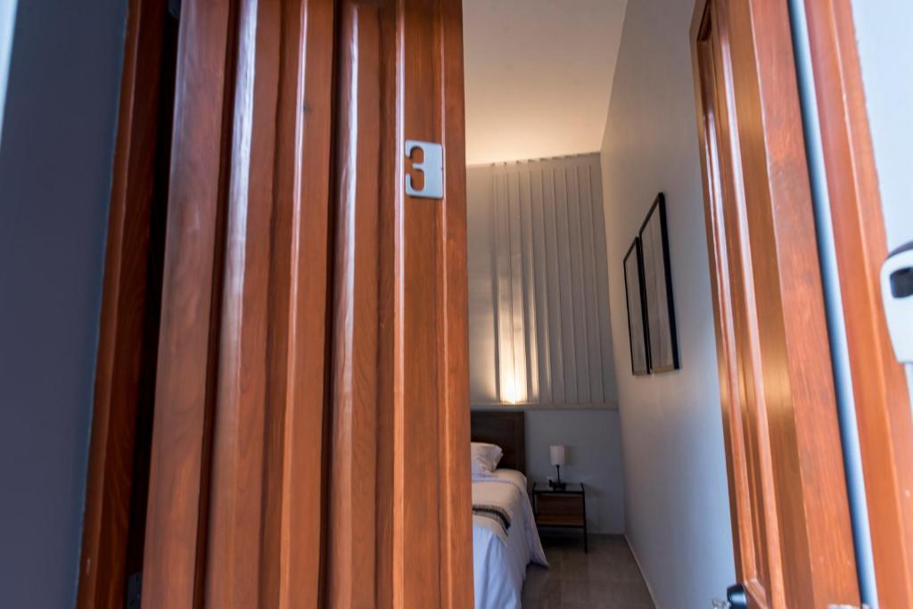 Postel nebo postele na pokoji v ubytování Casa Murmullos