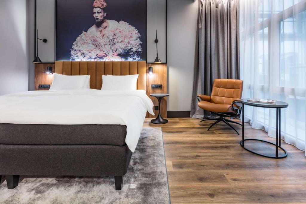 Postel nebo postele na pokoji v ubytování Radisson Blu Royal Garden Hotel, Trondheim