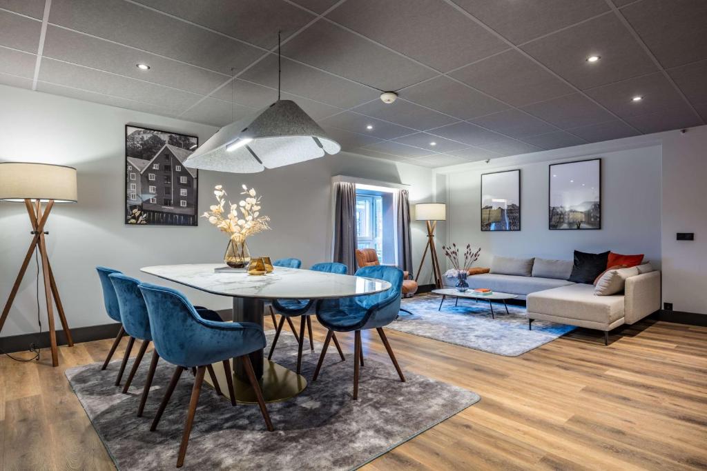 Posezení v ubytování Radisson Blu Royal Garden Hotel, Trondheim