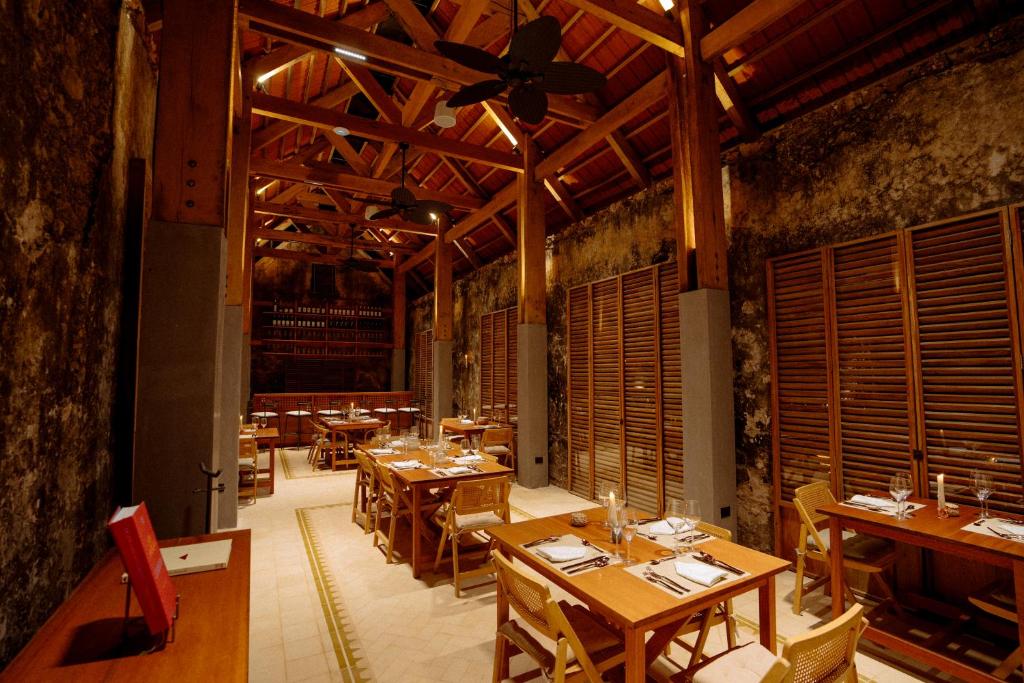 Restaurace v ubytování Viatura Hacienda Xtojil, Yucatan, Merida, with Optional All Inclusive