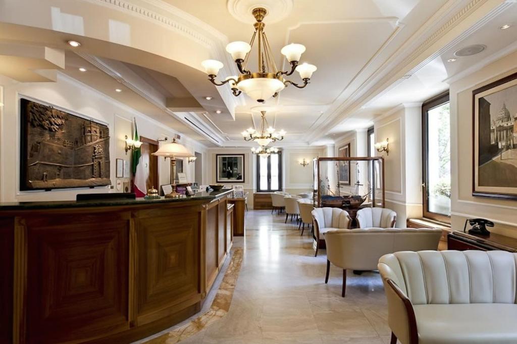 Posezení v ubytování Tmark Hotel Vaticano