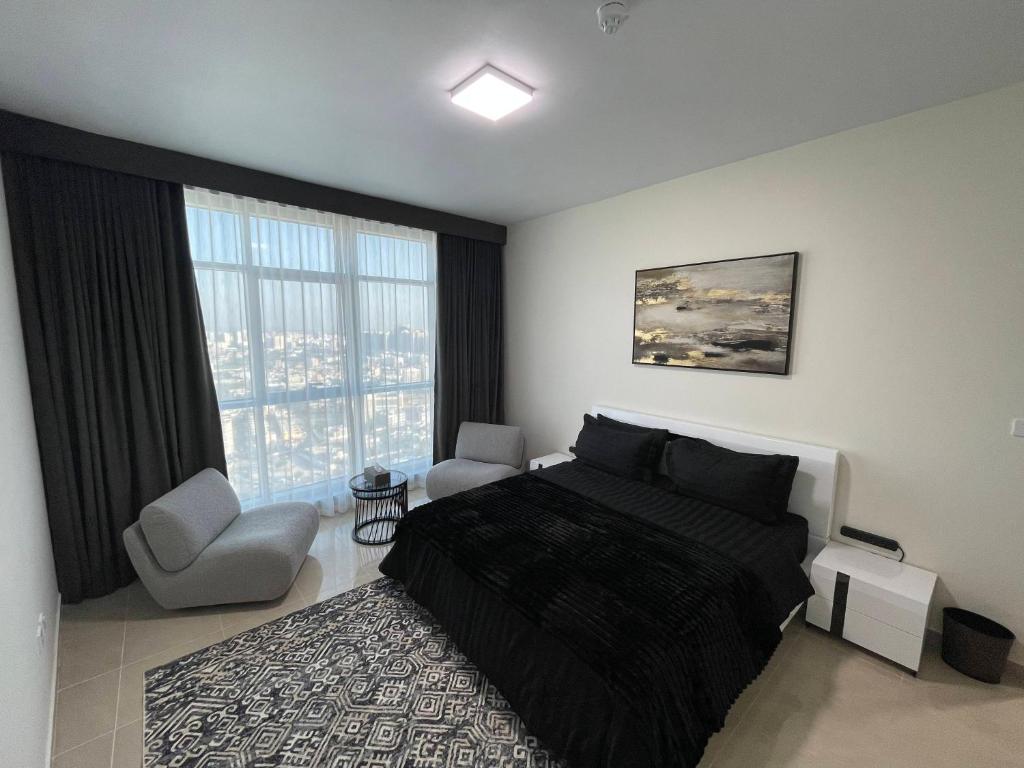Posezení v ubytování Luxury Apartments - Ajman Corniche UAE