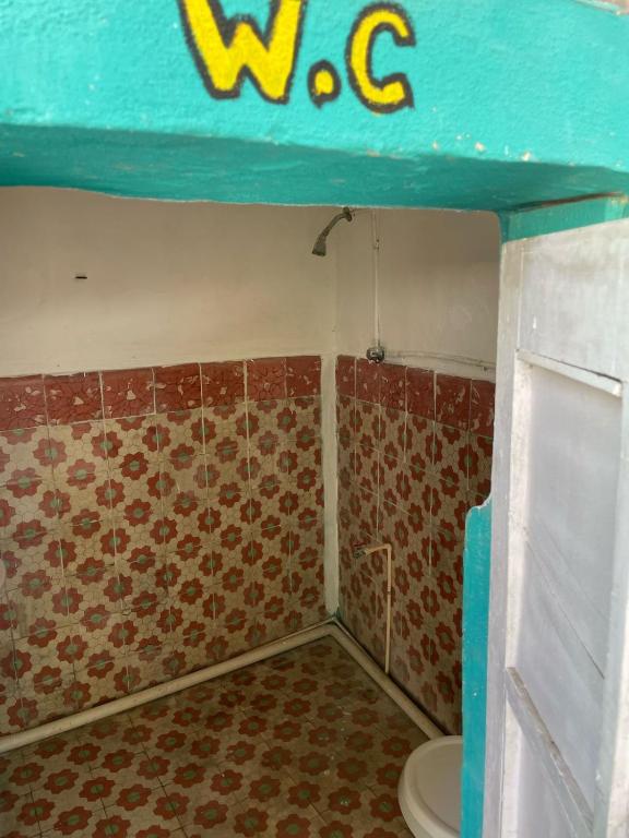 Koupelna v ubytování La Casa del Kéej Hostel