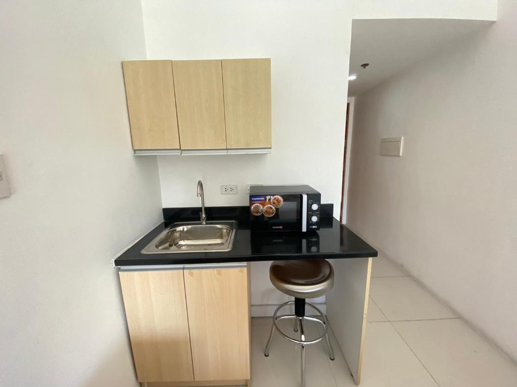 Kuchyň nebo kuchyňský kout v ubytování Dian SUITES 1