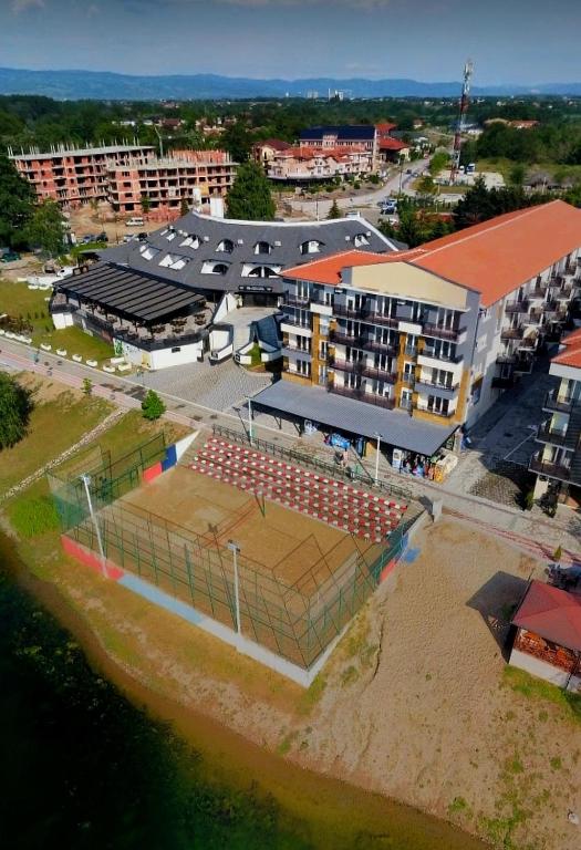 Letecký snímek ubytování Apartman 64 Lux