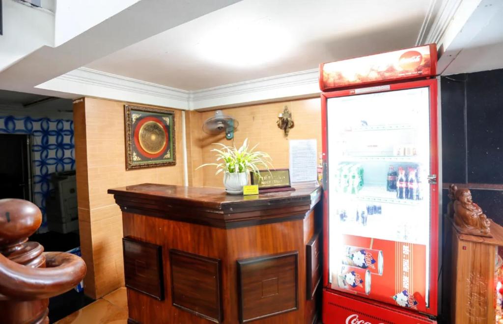 Camera con frigorifero e di Hồng Lực Hotel HCM ad Ho Chi Minh
