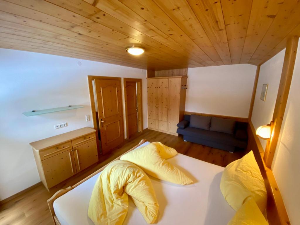 Postel nebo postele na pokoji v ubytování Apartment Seespitz