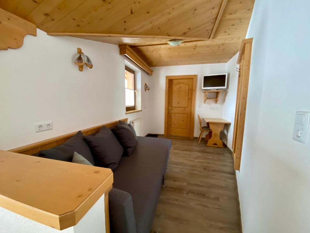 Posezení v ubytování Apartment Seespitz
