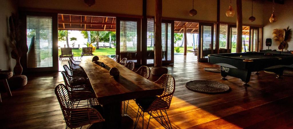 Posezení v ubytování Baha Baha Villa Sailo Mentawai