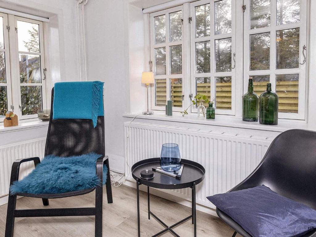 Posezení v ubytování Apartment Hanstholm