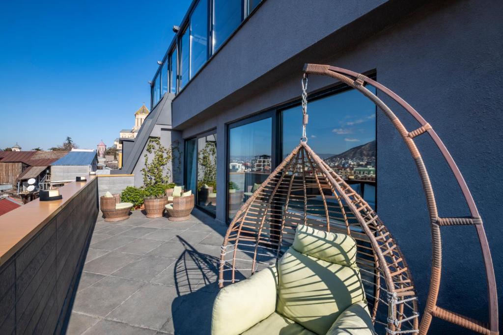 Balkón nebo terasa v ubytování Hotel Address 9D