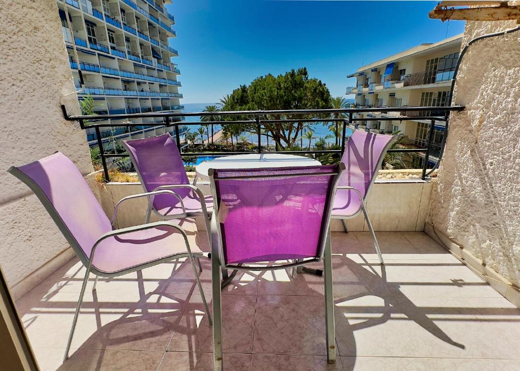 Balkón alebo terasa v ubytovaní Skol 439 Spacious and Refurbished Apartment with Sea Views