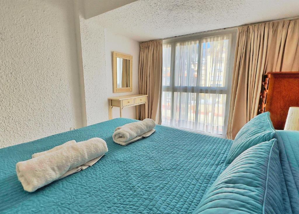 Posteľ alebo postele v izbe v ubytovaní Skol 439 Spacious and Refurbished Apartment with Sea Views