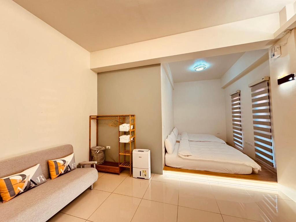 Postel nebo postele na pokoji v ubytování Xu Xu Homestay