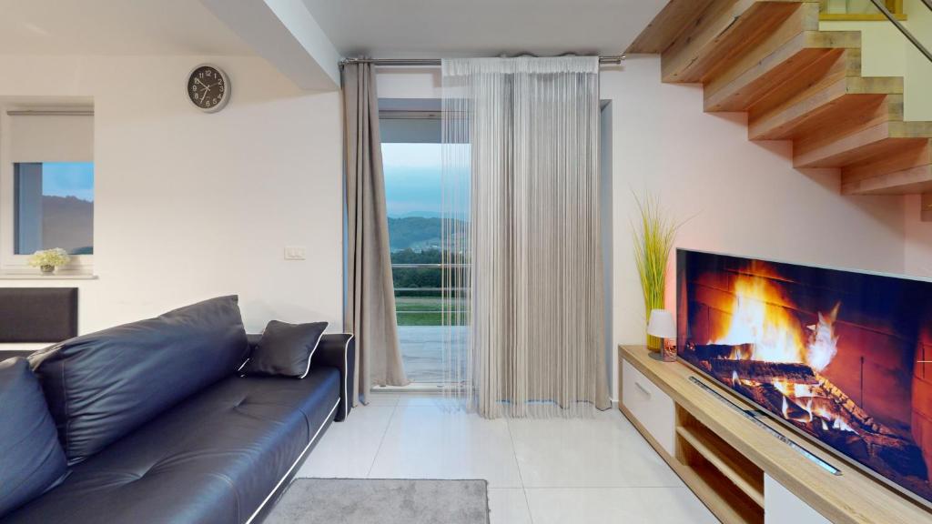 Posezení v ubytování Villa Four Stars ART-PE