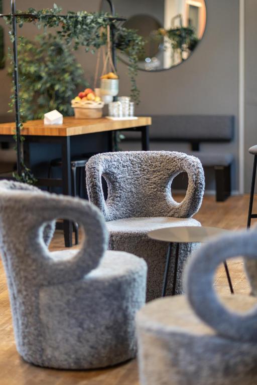 Posezení v ubytování Quality Hotel 11 & Eriksbergshallen
