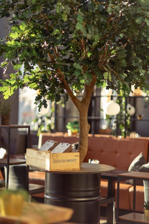 Posezení v ubytování Quality Hotel 11 & Eriksbergshallen