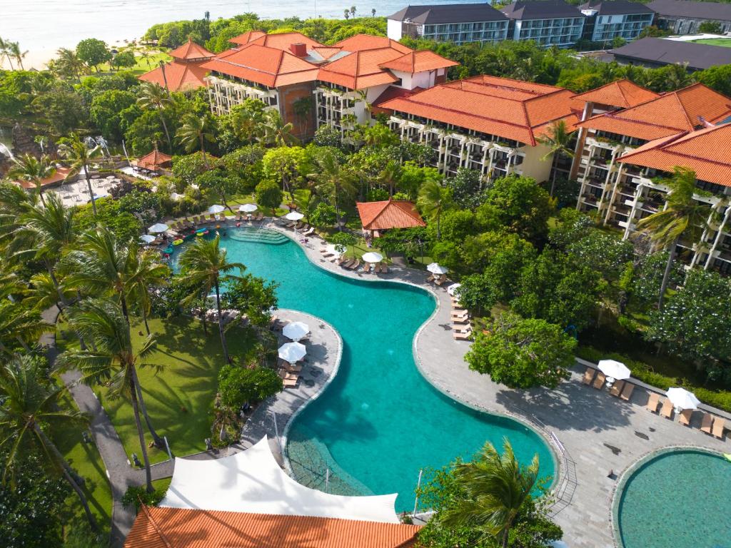 Bazén v ubytování Ayodya Resort Bali nebo v jeho okolí
