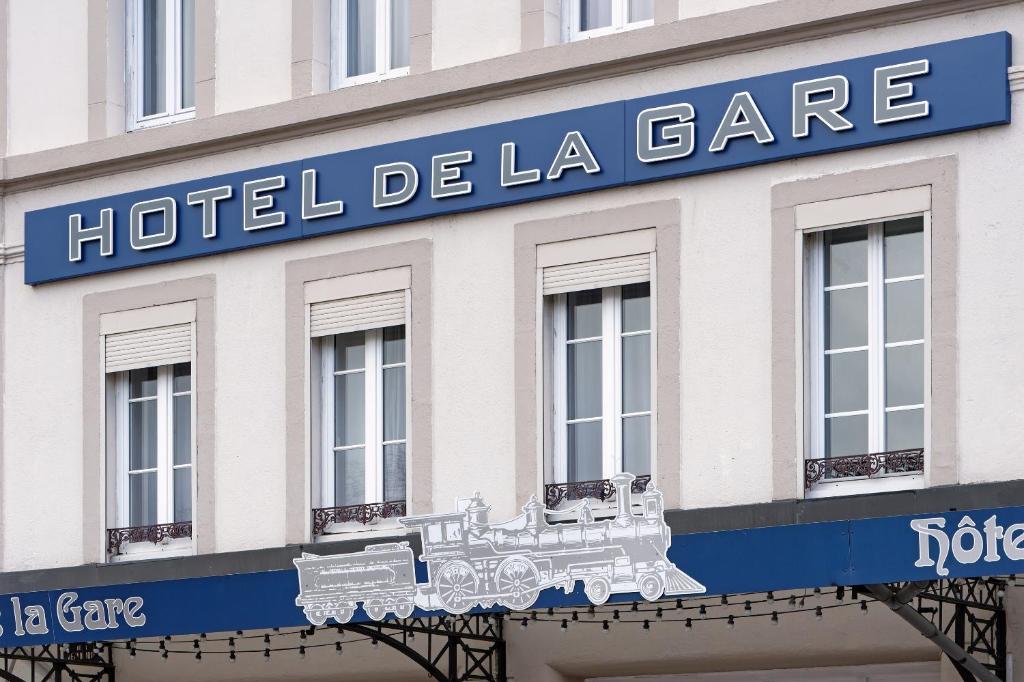 Certifikát, hodnocení, plakát nebo jiný dokument vystavený v ubytování Contact Hôtel de la Gare et son restaurant Côte à Côte