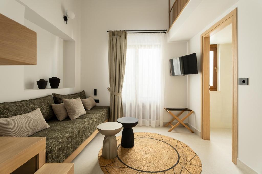 TV a/nebo společenská místnost v ubytování Cortiletto Timeless Suites